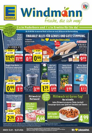 Prospekt EDEKA Windmann Erwitte