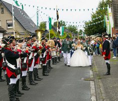 Schützenfest Lipperbruch Abholen des Königspaares