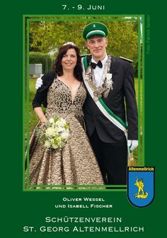 König Oliver Wessel und Königin Isabell Fischer