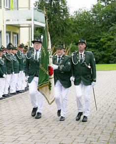 Schützenfest Lipperbruch Fahnenparade