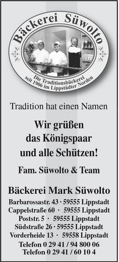 Bäckerei Mark Süwolto Traditionsbäckerei