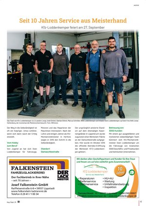 10 Jahre KFZ Loddenkemper